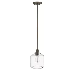 Kirklands Home Chandeliers & Pendant Lighting|Asheville Bronze Glass Globe Pendant Light Brown