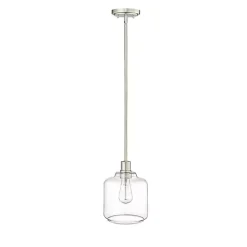 Kirklands Home Chandeliers & Pendant Lighting|Asheville Glass Globe Pendant Light Silver
