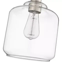 Kirklands Home Chandeliers & Pendant Lighting|Asheville Glass Globe Pendant Light Silver