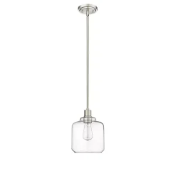 Kirklands Home Chandeliers & Pendant Lighting|Asheville Glass Globe Pendant Light Silver