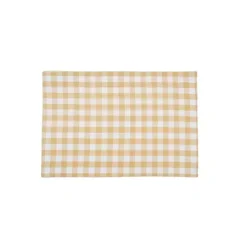 Kirklands Home Table Linens|Ashford Buffalo Check Placemats, Set of 6 Yellow