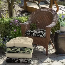 Kirklands Home Outdoor Cushions & Pillows|Ashland Jacobean 2-pc. Outdoor Wicker Cushion Set