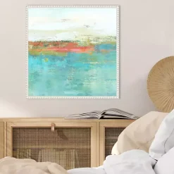 Kirklands Home Canvas Art|August Haze Framed Canvas Art Print