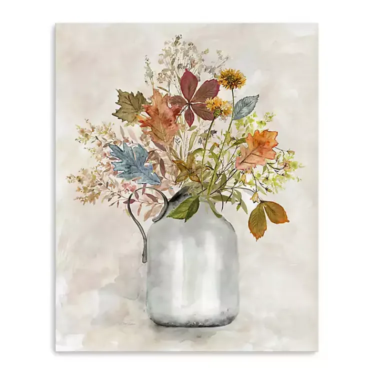 Clearance Autumn Bouquet Canvas Art Print, 24x30 in. Fall