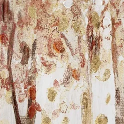 Kirklands Home Canvas Art|Autumn Forest Canvas Art Prints, Set of 3 Orange