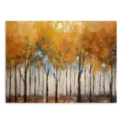 Discount Autumn Forest Canvas Art Print, 24x18 in. Fall