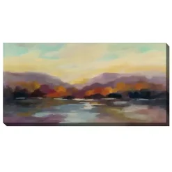 Kirklands Home Outdoor Wall Decor|Autumn Glow Outdoor Canvas Art Print