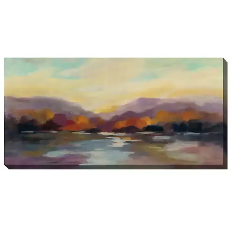 Kirklands Home Outdoor Wall Decor|Autumn Glow Outdoor Canvas Art Print