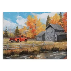 Sale Autumn Homecoming Canvas Art Print Fall