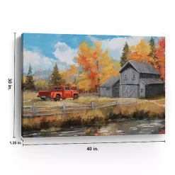 Sale Autumn Homecoming Canvas Art Print Fall