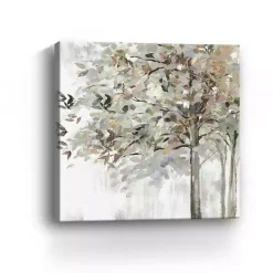 Kirklands Home Canvas Art|Autumn Leaves Neutral Giclee Canvas Art, 40x40 in. Tan
