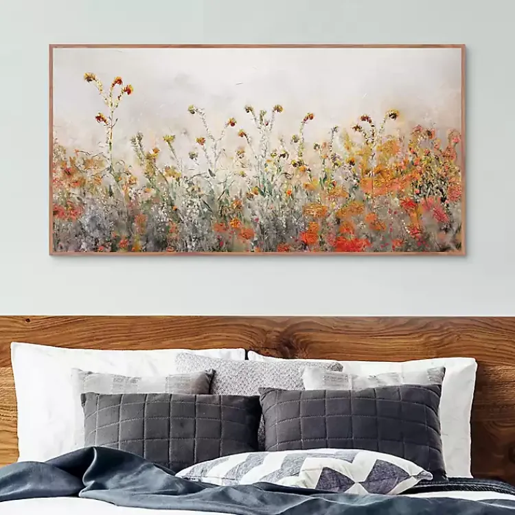 Kirklands Home Canvas Art|Autumn Meadow Framed Canvas Art Print