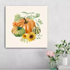 Outlet Autumn Pumpkin Patch Canvas Art Print Fall