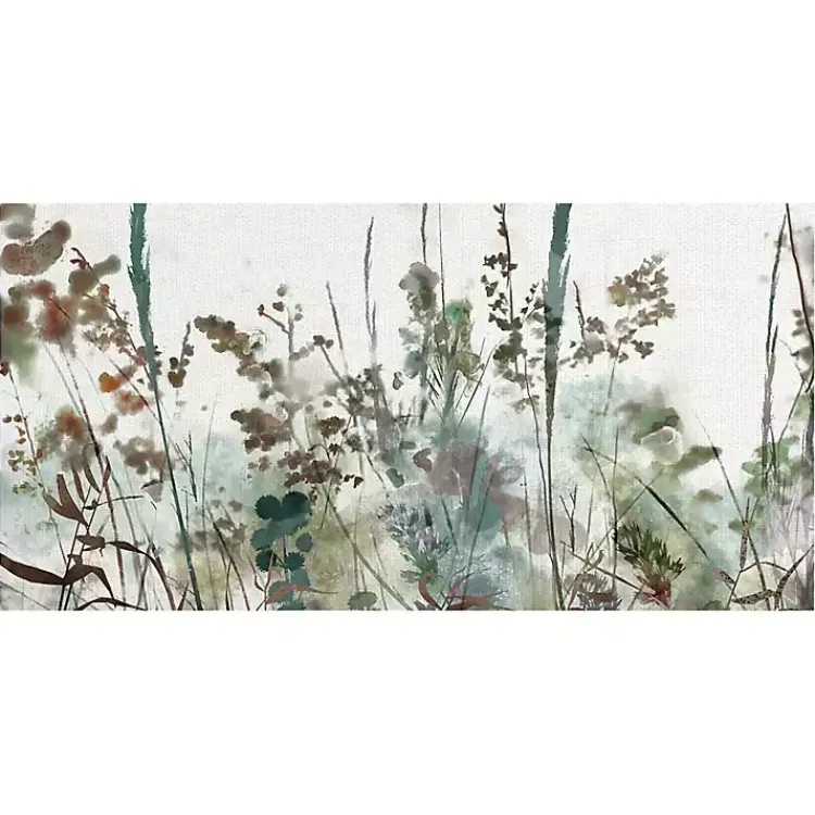 Kirklands Home Canvas Art|Autumn Reeds Panel Canvas Art Print Multi