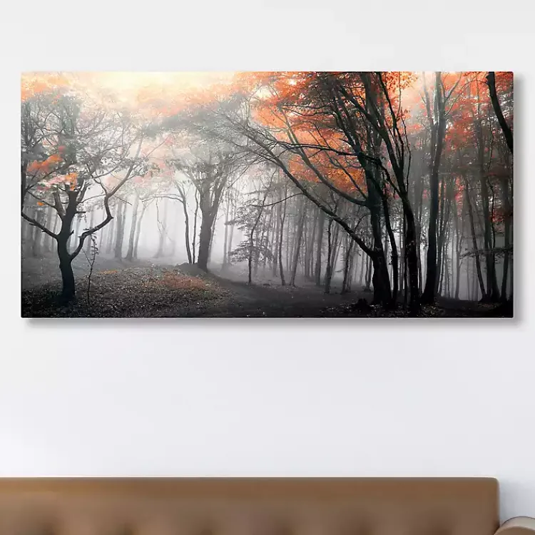Kirklands Home Canvas Art|Autumn Woods Giclee Canvas Art Print