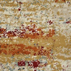 Kirklands Home Area Rugs|Bastia Ivory Orange Area Rug, 5x7 Multi