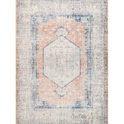 Kirklands Home Area Rugs|Bea Distressed Vintage Washable Area Rug, 8x10