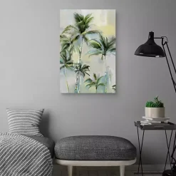 Kirklands Home Canvas Art|Beach Breeze Canvas Art Print, 24x36 in. Green