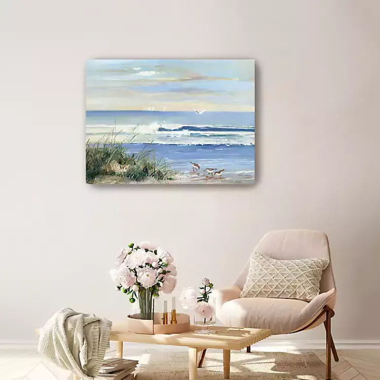 Kirklands Home Canvas Art|Beach Combers Coastal Canvas Wall Art