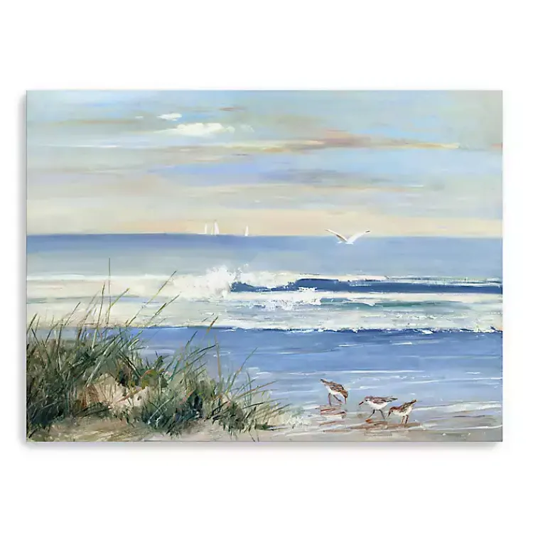 Kirklands Home Canvas Art|Beach Combers Coastal Canvas Wall Art