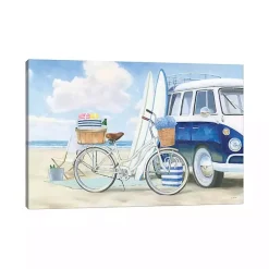 Kirklands Home Canvas Art|Beach Day Canvas Art Print Multi
