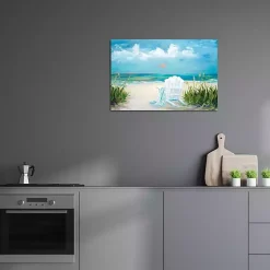 Kirklands Home Canvas Art|Beach Relaxation Canvas Art Print Multi