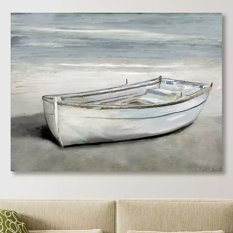Kirklands Home Canvas Art|Beached Giclee Canvas Art Print