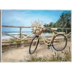 Kirklands Home Canvas Art|Beachside Ride Framed Canvas Art Print