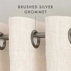 Kirklands Home Curtains & Drapes|Beige Blackout Curtains, 84 in. Tan