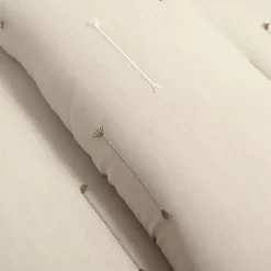 Kirklands Home Bedding Essentials|Beige Clip Jacquard 3-pc. Full/Queen Comforter Set Tan