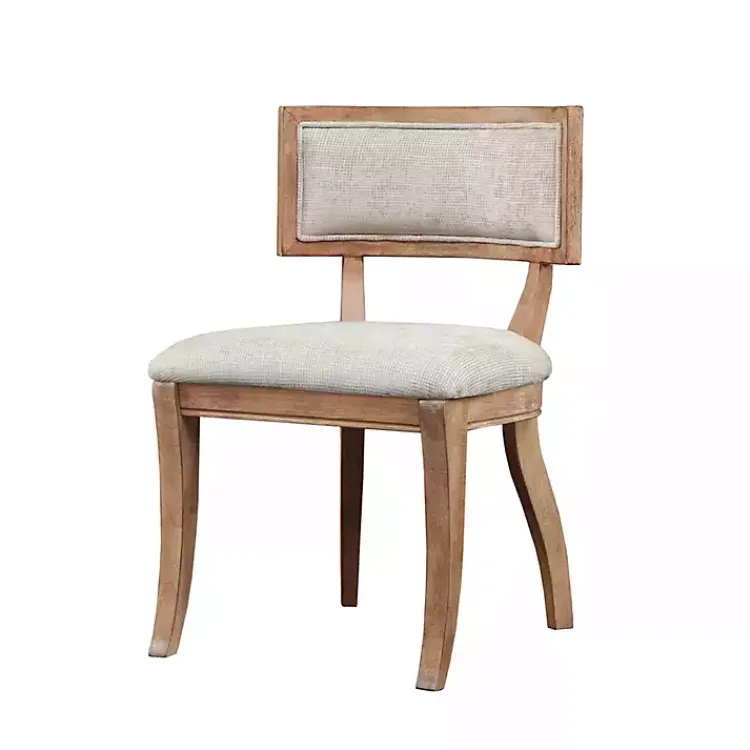 Kirklands Home Dining Chairs|Beige Curved Back Dining Chairs, Set of 2 White