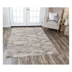 Kirklands Home Area Rugs|Beige Edward Abstract Area Rug, 8x10