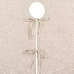 New Beige Embroidered Tree Skirt Christmas Tree Skirts & Collars