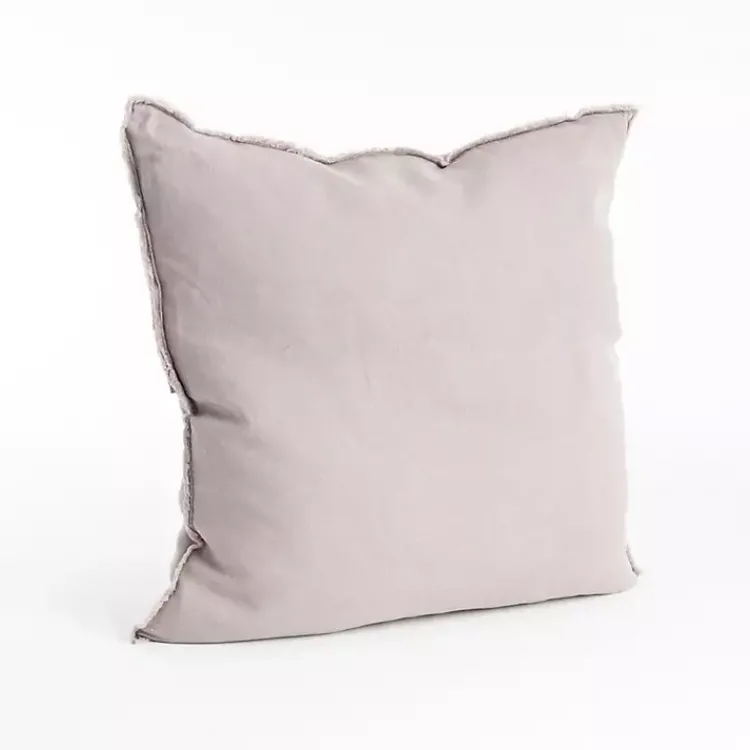 Hot Beige Fringed Edge Pillow Pillows