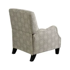 Kirklands Home Accent Chairs|Beige Pattern Liam Push-Back Recliner