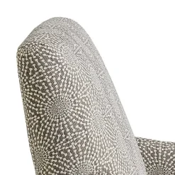Kirklands Home Accent Chairs|Beige Pattern Liam Push-Back Recliner