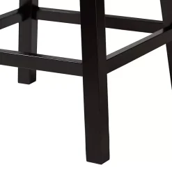 Kirklands Home Bar Stools & Counter Height Stools|Beige Tufted Seat Swivel Counter Stools, Set of 2 Tan