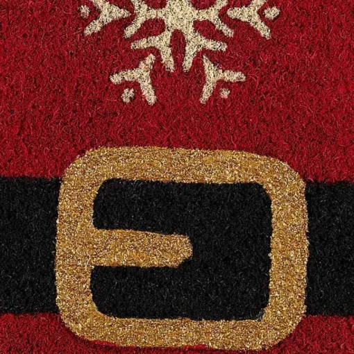 Clearance Believe Santa Doormat Outdoor Christmas Decorations