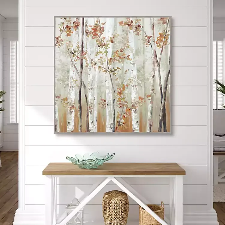 Kirklands Home Canvas Art|Birch Wood III Framed Canvas Art Print