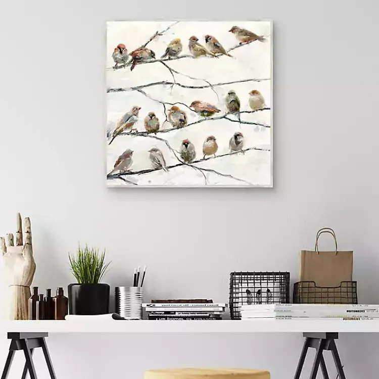 Kirklands Home Canvas Art|Birds of a Feather Canvas Art Print