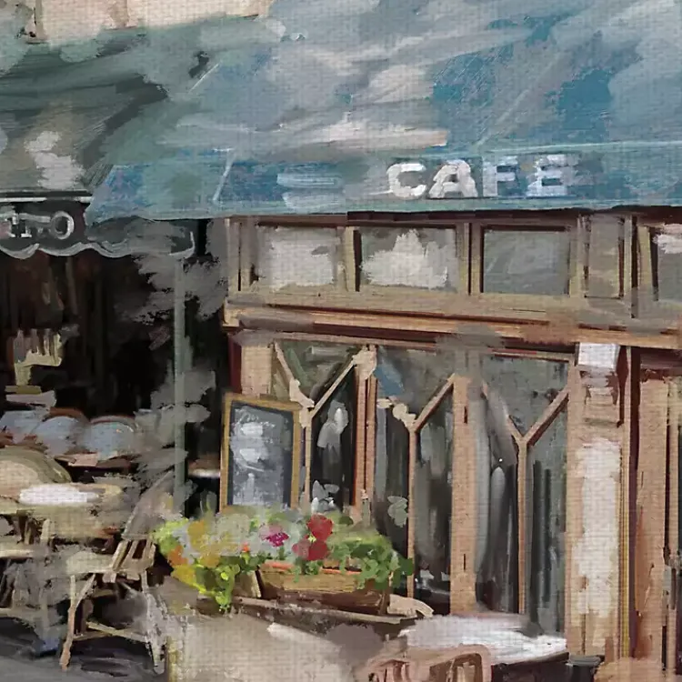 Kirklands Home Canvas Art|Bistro de Paris I Canvas Art Print