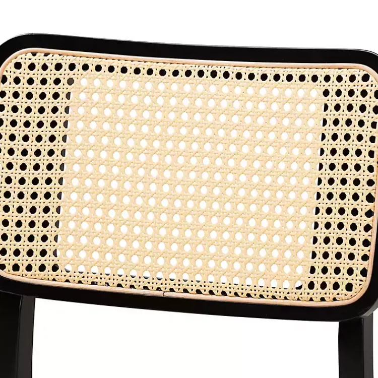 Kirklands Home Dining Chairs|Black & Cream Modern Dining Chairs, Set of 2 White