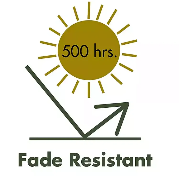 Kirklands Home Outdoor Cushions & Pillows|Black & White My Happy Place Outdoor Pillow