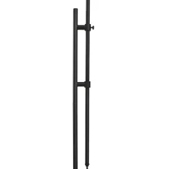 Kirklands Home Floor Lamps|Adjustable Height Pharmacy Floor Lamp Black