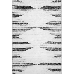 Kirklands Home Area Rugs|Black and Ivory Diamond Washable Runner