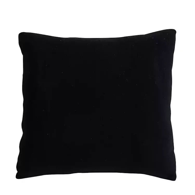 Black and White Snowflake Christmas Pillow Christmas Pillows