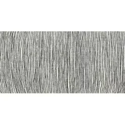 Online Black and White Striped Lumbar Pillow with Tassels Pillows