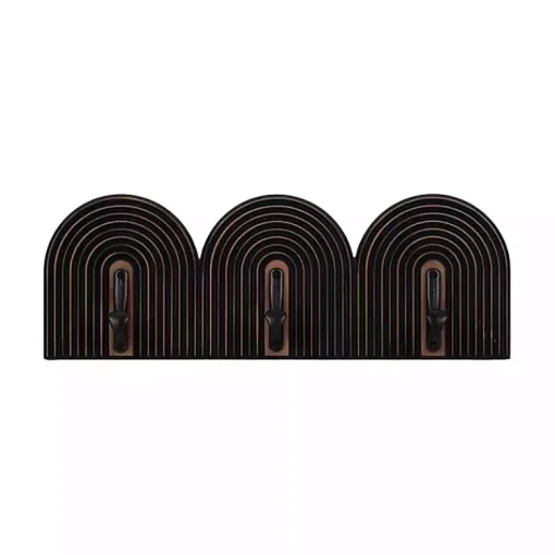 Kirklands Home Hooks|Black Arched Wall Hooks