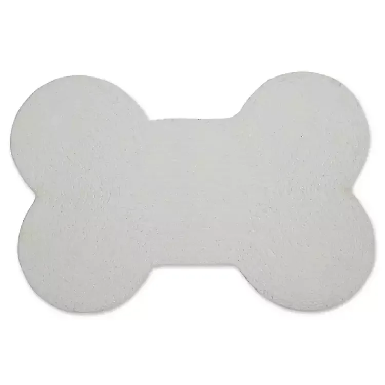 Kirklands Home Kitchen & Floor Mats|Black Buffalo Check Bone Pet Bowl Mat
