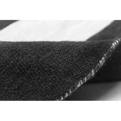 Kirklands Home Outdoor Rugs|Black Cabana Stripe Indoor/Outdoor Area Rug, 7x9